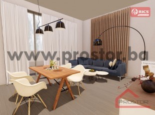 NEW CONSTRUCTION RIVERSIDE, STUP! Excellent one-room apartments, two-sided orientation and ideal floor plan, area from approx. 47 to approx 50 sqm in a new residential-business complex under construction, Stup. Discounts up to 5%! OVER 80% OF APARTMENTS S