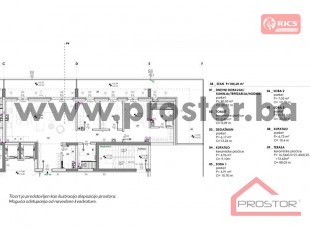 NEW CONSTRUCTION RIVERSIDE, STUP! Exclusive three-room penthouse unit with a spacious terrace and a fantastic view, area of ​​approx. 104,60 sqm, in a new residential and business complex under construction, Stup. Discounts up to 5%! OVER 80% OF APARTMENT