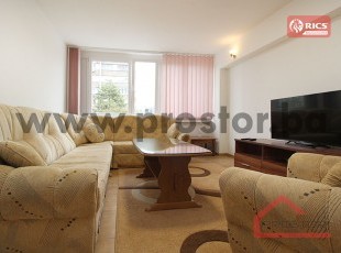 Furnished 1BDR apartment with a balcony, Cegic Vila - FOR RENT