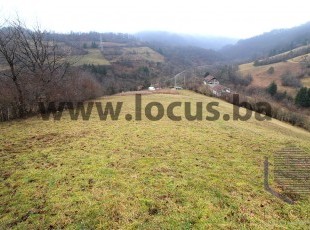 A spacious plot of registered land with an area of 14,076m2 in an accessible location in the settlement of Raštelica, Tarčin, Municipality of Hadžići