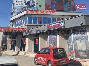 Office space on the ground floor, multifunctional character, in a newly built building, in an ideal location, Čengić Vila