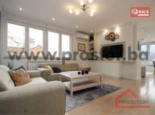 Modern refurbished 1BDR bright apartment 73sq.m. in a residential building, Centar, Sarajevo - FOR RENT