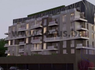 NEWLY BUILT CENTER! Three-room apartments with a garden and a beautiful view in a top-quality building under construction!