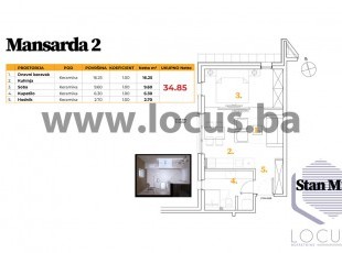 Fantastic opportunity! Two-room apartments with two-sided orientation near the ski lift in a smaller apartment building of excellent quality under construction! Apartment areas from approx. 34 m2 to approx. 37 m2