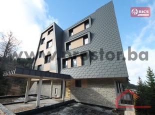 Manji dvosoban apartman s pogledom na stazu u novoizgrađenom objektu vrhunske kvalitete Velmonte Ski Lodge na odličnoj lokaciji, Jahorina! JEDINI DOSTUPAN!