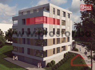 NOVOGRADNJA CITY LIFE, SKENDERIJAI! Trosoban stan panoramskog pogleda na Sarajevo u novom stambenom objektu u izgradnji